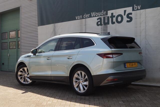 Skoda Enyaq iV 60 180pk 62kWh -PANO-LEER-NAVI-ECC-PDC-