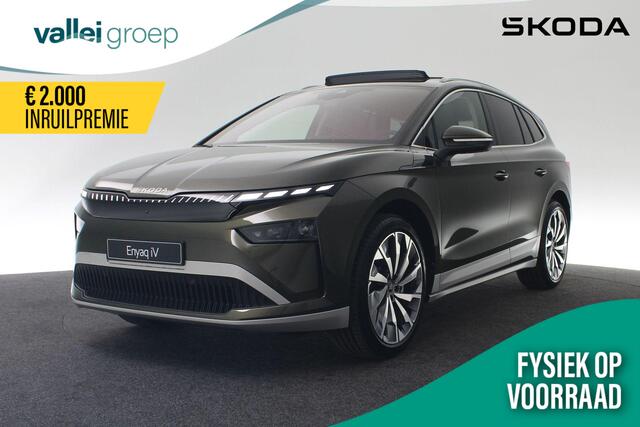 Skoda Enyaq iV Business Edition 210 kW / 286 pk | Pano | 360 Camera | Trekhaak | Side Assist | CANTON Sound | 21 inch