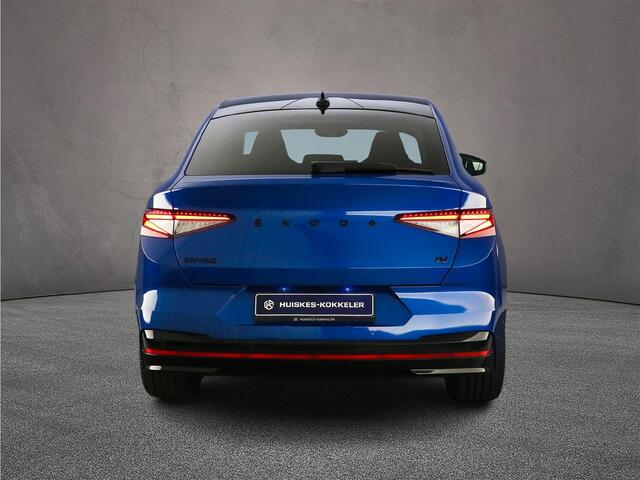 Skoda Enyaq iV Coupé 80 RS 300pk Automaat Warmtepomp, CANTON audio, Panoramadak, Adaptive cruise control, Elektrische achterklep, LED matrix koplampen, Achteruitrijcamera