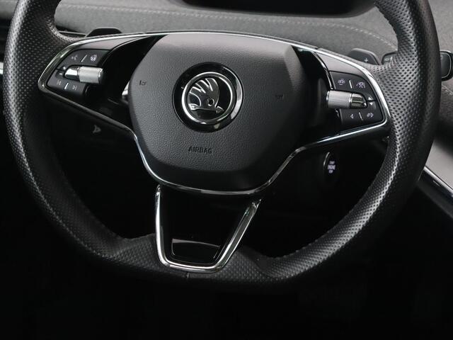 Skoda Enyaq iV 60 | Panoramadak | Stoel & achterbankverwarming | Carplay | Sportstuur | Keyless | Full LED | Navigatie | Cruise control | 21'' lichtmetalen velgen