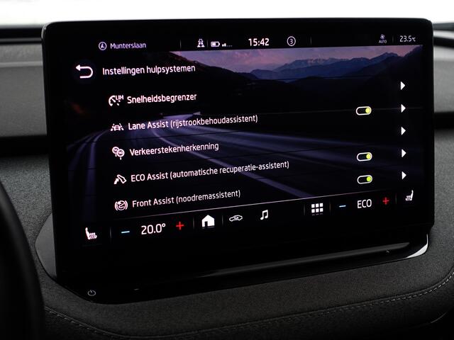 Skoda Enyaq iV 60 Ledere Sport Interieur, CarPlay, Android Auto, Sfeerverlichting, ACC Cruise, Park Assist