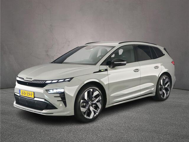 Skoda Enyaq iV 85X RS 340pk Automaat Adaptive cruise control, CANTON audio, Head up display, LED matrix koplampen, Elektrische achterklep, 360 camera, Achteruitrijcamera