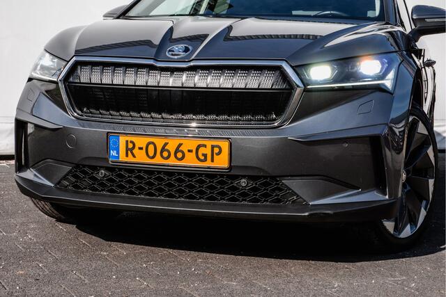 Skoda Enyaq iV 80 Stuur+stoelverwarming/ Camera/ Adapt. cruise/ Matrix LED/ Carplay/ 21" Lmv