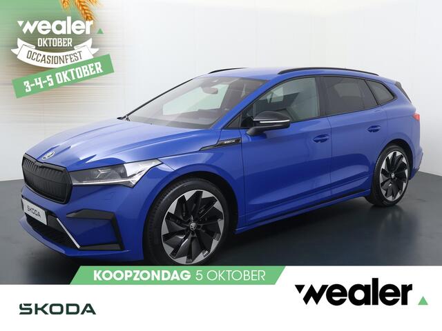 Skoda Enyaq iV 60 Sportline | 180 PK | SoH 89% | Multifunctioneel stuurwiel | Adaptive Cruisecontrol | Achteruitrij camera |