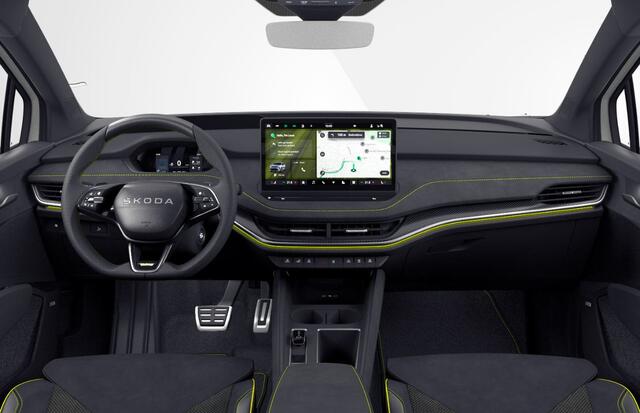 Skoda Enyaq iV 85X RS / Business Upgrade pakket - Advanced / Panoramadak / 21" lichtmetalen velgen Vision / ¤2000 inruilpremie