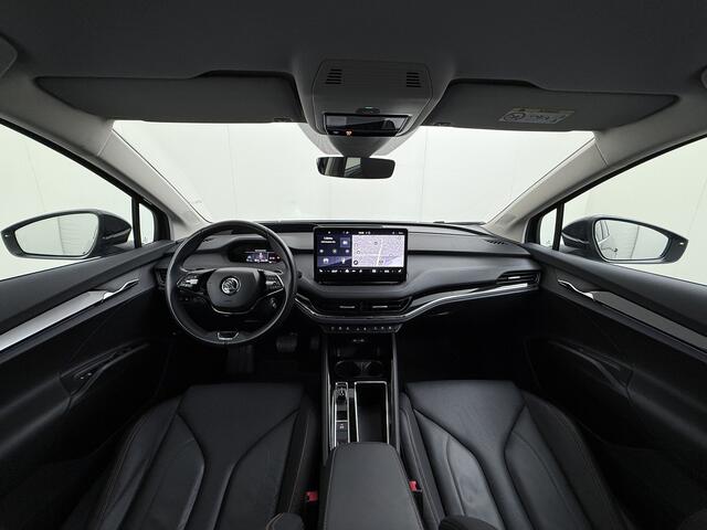 Skoda Enyaq iV 80 First Edition SOH 92% Leder + Mermory Adap.Cruise 360°Camera Navi Ecc Apple Carplay Android Auto Stoel+Stuurverwarming Lane Assist Elek.Achterklep DAB+ Led