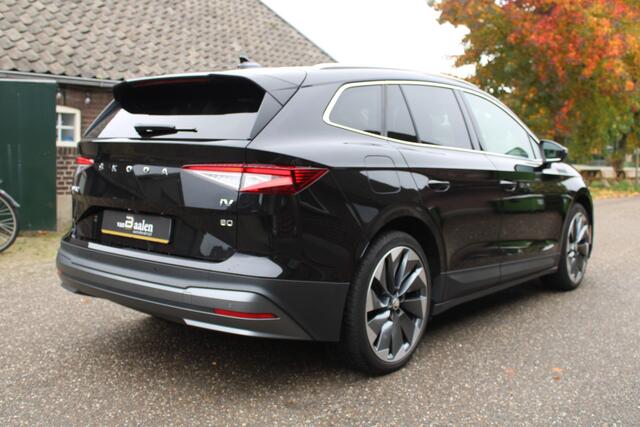 Skoda Enyaq iV 80 First Edition LEER PANO SOH 93% CRYSTAL LED