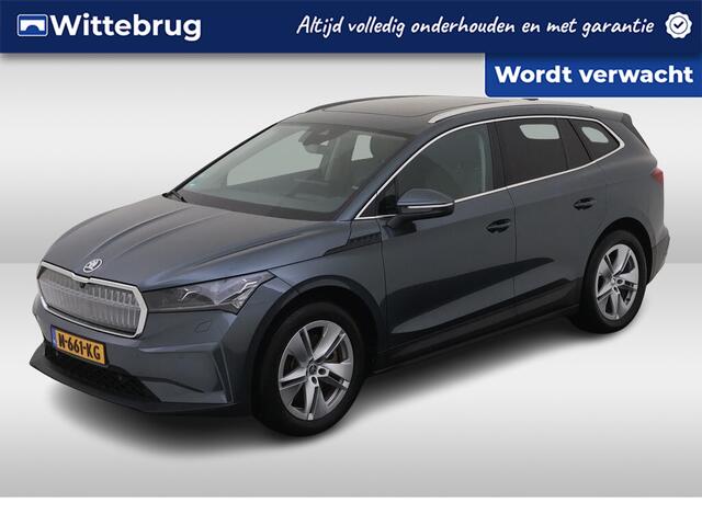 Skoda Enyaq iV 80 204pk Comfort Sport Plus / Panoramadak / LED-CrystalFace / Navi / Achteruitrijcamera / Verwarmbare voorstoelen