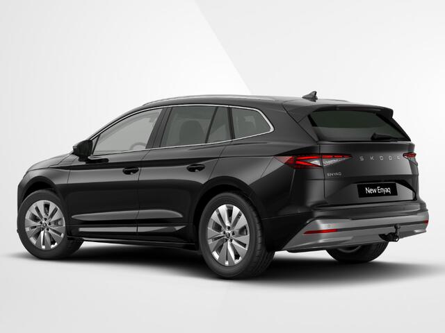 Skoda Enyaq iV Business Edition Elektromotor 210 kW / 286 PK SUV | Elektrisch inklapbare trekhaak | Achterbumper en dorpels in carosseriekleur |