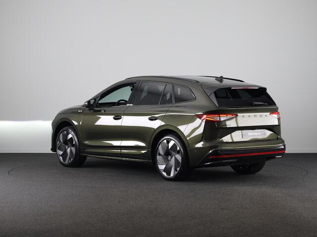 Skoda Enyaq iV 85X RS 340 pk | Business Upgrade Pakket - MAXX | Lederen bekleding | Panoramadak | Winter pakket | 21 inch lichtmetalen velgen
