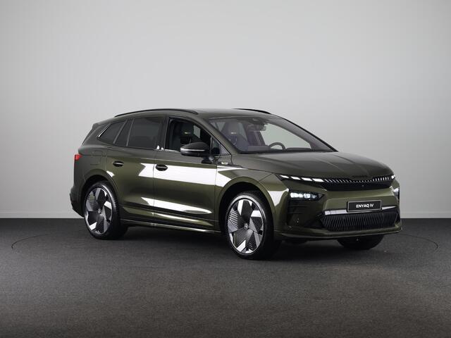 Skoda Enyaq iV 85X RS 340 pk | Business Upgrade Pakket - MAXX | Lederen bekleding | Panoramadak | Winter pakket | 21 inch lichtmetalen velgen