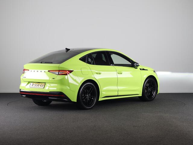 Skoda Enyaq iV Coupé 80 RS 299pk | Panoramadak | Elektrisch verstelbare stoelen met geheugen | Verwarmbare voorstoelen en achterbank |