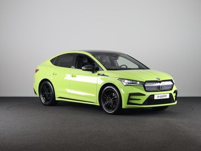 Skoda Enyaq iV Coupé 80 RS 299pk | Panoramadak | Elektrisch verstelbare stoelen met geheugen | Verwarmbare voorstoelen en achterbank |