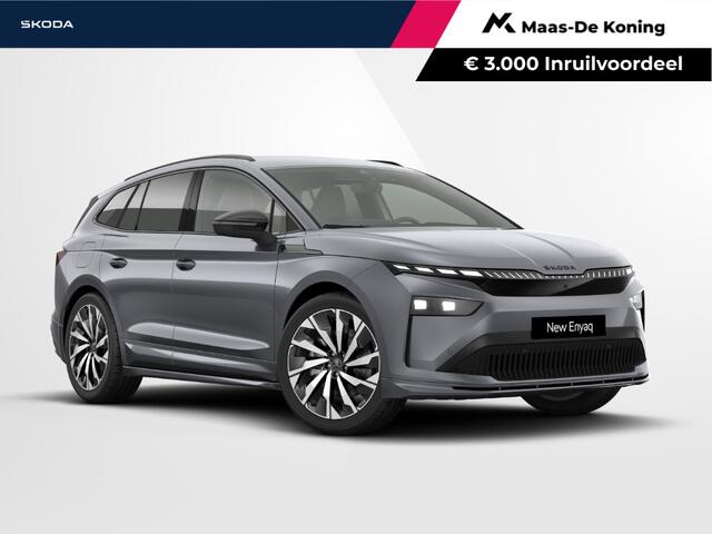 Skoda Enyaq iV 85 Sportline | Trekhaak | Upgrade pakket Advanced | Panoramadak