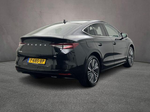 Skoda Enyaq iV Coupé 60 Business Edition Plus 180pk Automaat Panoramadak, Achteruitrijcamera, LED matrix koplampen, Adaptive cruise control, Stuurwiel verwarmd, Navigatie, Stoelverwarming