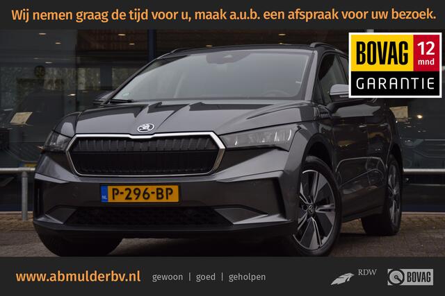 Skoda Enyaq iV 60 | Org. NL | BOVAG Garantie | Voorstoelen + Achterbank verwarmd | Achteruitrijcamera | Adaptive Cruise Control | Elektrisch verstelbare bestuurdersstoel | Verwarmde voorruit |