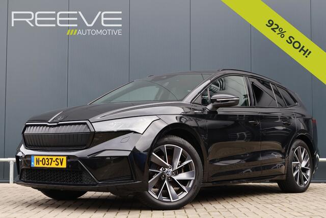 Skoda Enyaq iV 60 Sportline | 92% SOH! | Stoelverwarming | Camera | Adaptive Cruise | Matrix LED | Elektrisch verstelbare sportstoelen met geheugen