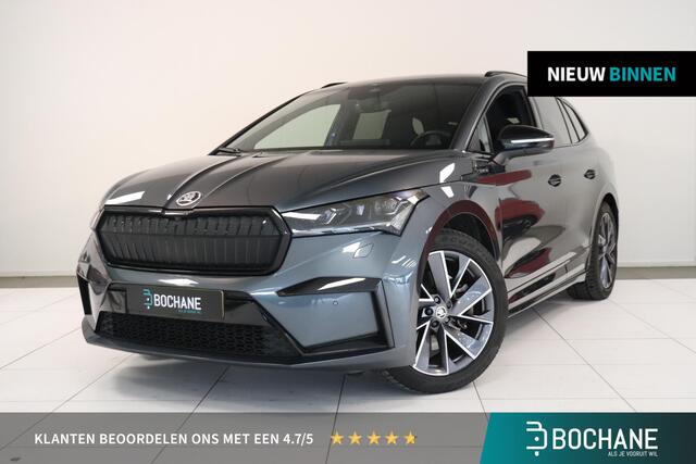 Skoda Enyaq iV 80 Sportline | Camera | SoH 91 % | Adaptieve cruise control | Warmtepomp | Stoelverwarming |