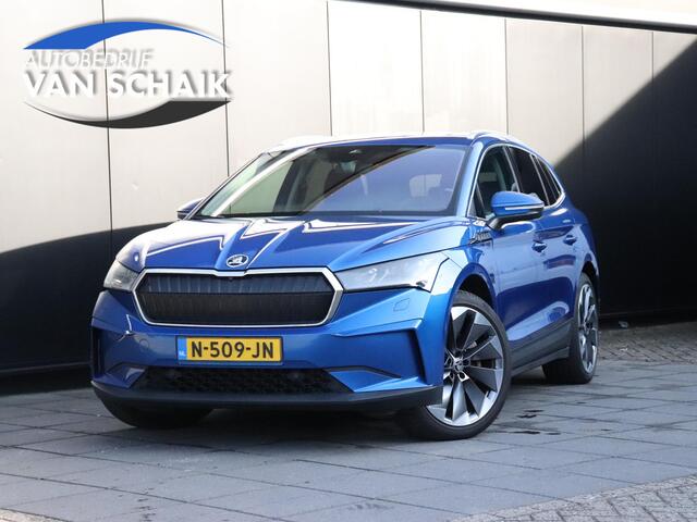 Skoda Enyaq iV 80 First Edition High | SOH 90% | MEMORY | 360° CAMERA | PANO-DAK | HEAD-UP | STOEL/STUURVERW. | APPLE CARPLAY |