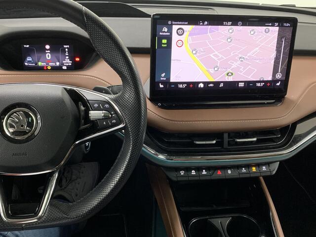 Skoda Enyaq iV 80 PANORAMADAK | UITKLAPBARE TREKHAAK | RONDOM ZICHT CAMERA | LEDEREN BEKLEDING