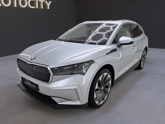 Skoda Enyaq iV 80 ecoSuite 92% SOH l Pano l Warmtepomp l Leder l Memory l Tr