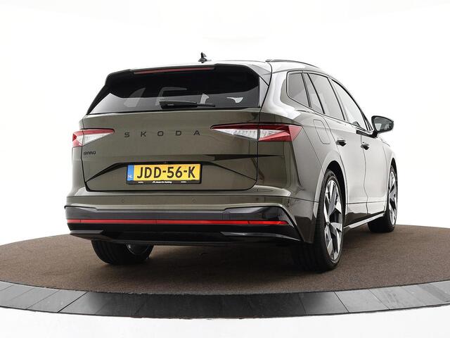 Skoda Enyaq iV 85X RS 4X4 | 340PK | Business Upgrade Advanced| Head Up display | Lodge Suite Leder | 21 Inch Vision | Trekhaak!
