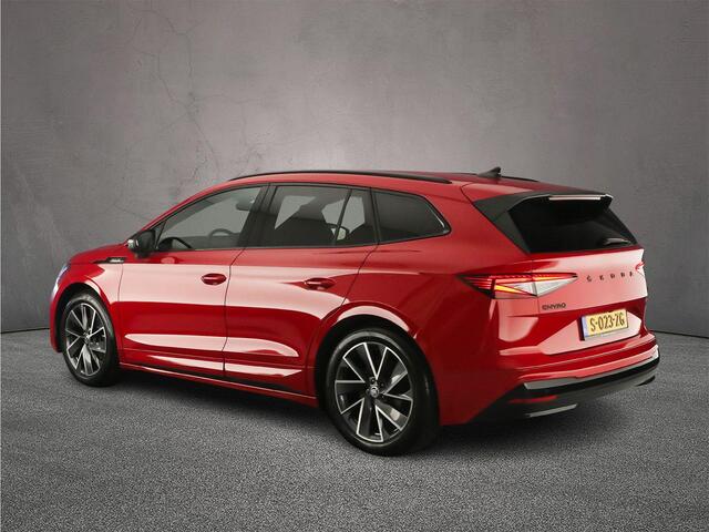 Skoda Enyaq iV 60 180pk Automaat Trekhaak, Warmtepomp, Adaptive cruise control, Navigatie, 360 camera, Achteruitrijcamera, Elektrische achterklep, LED matrix koplampen