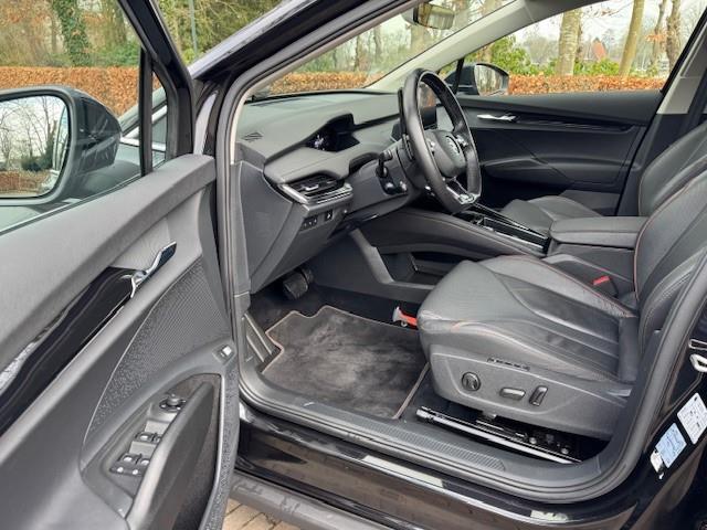 Skoda Enyaq iV 80 First Edition 204PK SOH 93% Warmtepomp/Trekhaak/Leer/Acarplay/Led/Nav/Camera/Fabrieksgarantie