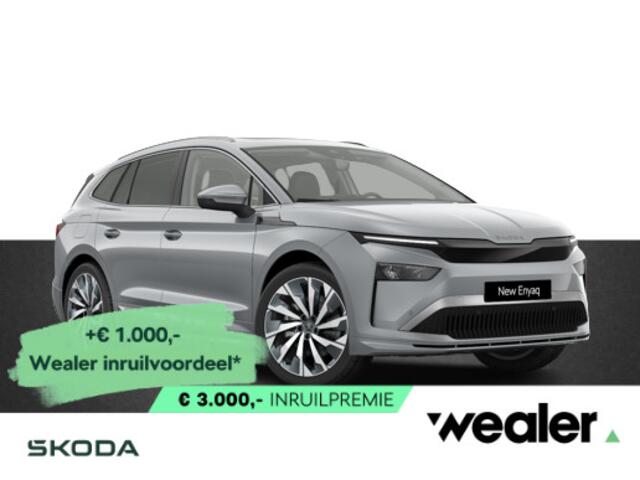 Skoda Enyaq iV 85 Selection 286 PK | Panoramadak | Trekhaak | 21" Lichtmetalen velgen | Elek. Achterklep|