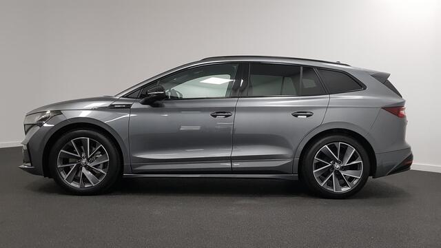 Skoda Enyaq iV 80 Sportline | Navigatie | Climate pack | Assistentie pack | LED | Extra Getint glas | Lichtmetalen Velgen