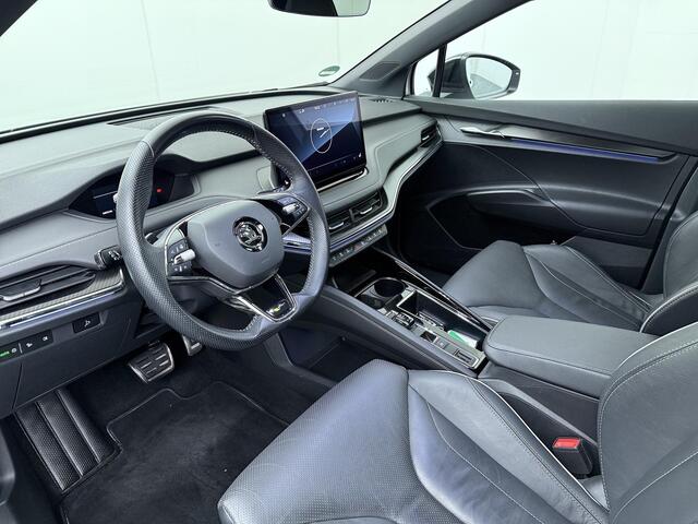 Skoda Enyaq iV Coupé 80 RS | 299 PK | SoH 92% | Panoramadak | Matrix LED koplampen | Virtual pedal achterklep | 21" LM velgen | Lederen bekleding |