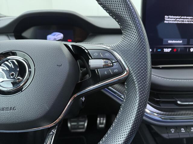 Skoda Enyaq iV Coupé 80 RS | 299 PK | SoH 92% | Panoramadak | Matrix LED koplampen | Virtual pedal achterklep | 21" LM velgen | Lederen bekleding |