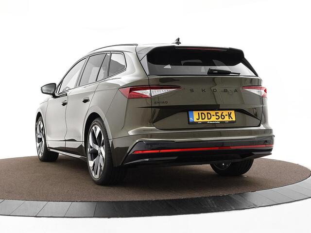 Skoda Enyaq iV 85X RS 4X4 | 340PK | Business Upgrade Advanced| Head Up display | Lodge Suite Leder | 21 Inch Vision | Trekhaak!