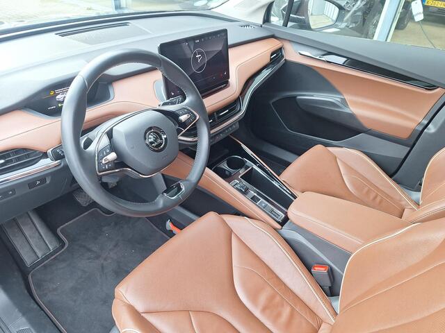 Skoda Enyaq iV 80 | SOH: nnb | Panorama | Havana Leder | Trekhaak | Blindspot | Memory Seat |