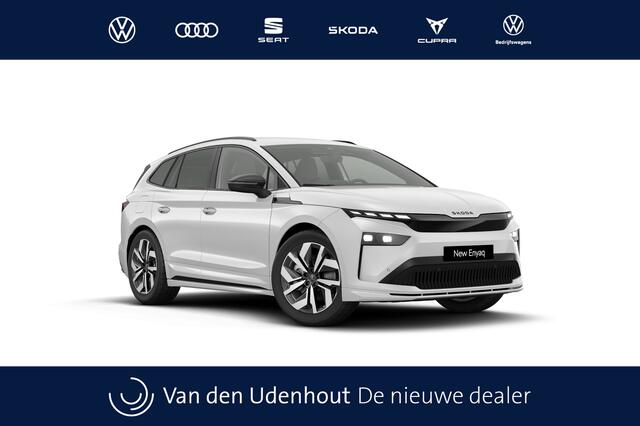 Skoda Enyaq iV 85 Elektromotor 286 1AT Sportline | Chrome interieur accenten | Driving mode select | LED interieurverlichting inclusief sfeerverlichting