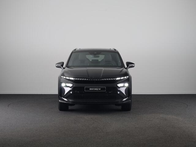 Skoda Enyaq iV 85 Sportline 286 pk | Panoramadak | Business Upgrade Pakket - ADVANCED | Trekhaak | 21 inch lichtmetalen velgen