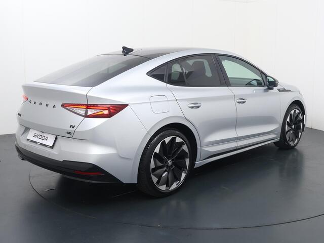 Skoda Enyaq iV Coupé 60 Sportline 180 PK | SoH 91% | Panoramadak | Apple Carplay/Android Auto | Navigatie | 21" lichtmetalen velgen |