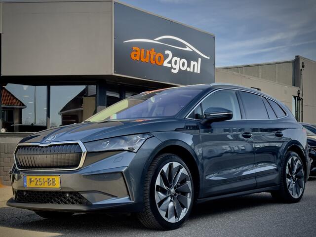 Skoda Enyaq iV 80 PANODAK VOL-LEDER NAVI CAMERA360 DIGI-DASH APPLE-CARPLAY LED 22 INCH-LMV PDC