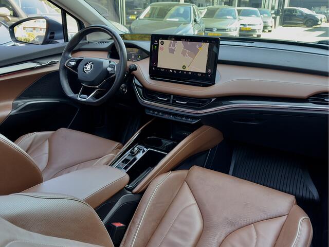 Skoda Enyaq iV 80 PANODAK VOL-LEDER NAVI CAMERA360 DIGI-DASH APPLE-CARPLAY LED 22 INCH-LMV PDC