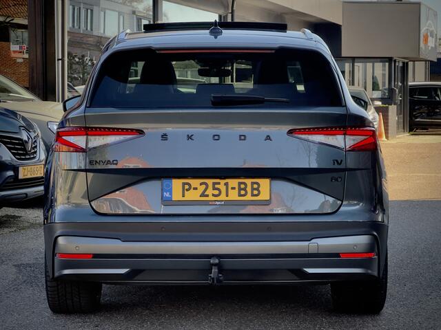 Skoda Enyaq iV 80 PANODAK VOL-LEDER NAVI CAMERA360 DIGI-DASH APPLE-CARPLAY LED 22 INCH-LMV PDC