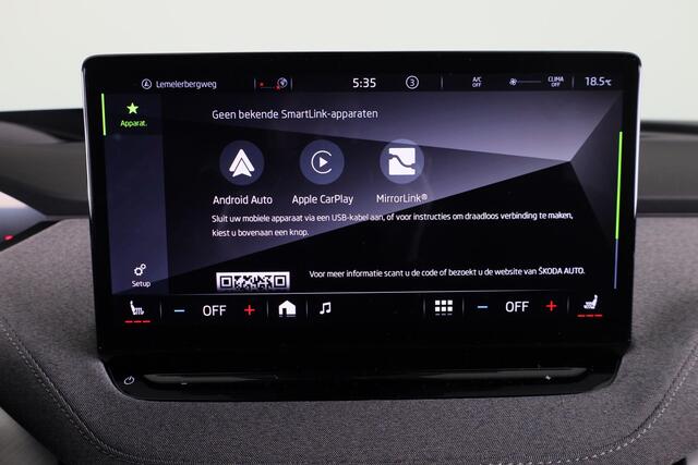 Skoda Enyaq iV 60 Business Edition 180pk Panoramadak | Crystal Face | Head up | Canton Audio | 20 inch | Elek. stoel | Blind Spot