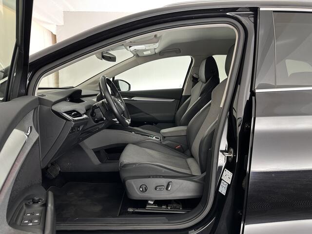 Skoda Enyaq iV 60 [ 3-Fase ] {SOH-87%} (INCL-BTW) *LEATHER-FABRIC | FULL-LED | ADAPTIVE-CRUISE | BLINDSPOT | DIGI-COCKPIT | CAMERA | KEYLESS | NAVI-FULLMAP | AMBIENT-LIGHT | ECC | HEATED-COMFORTSEATS | DAB+ | PDC | 20''ALU*