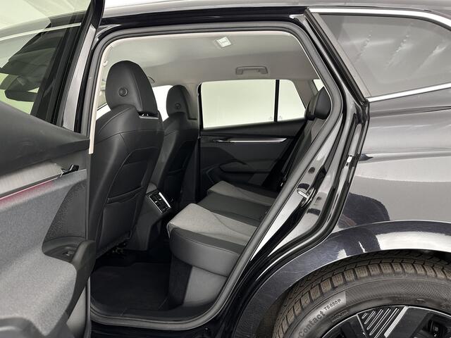 Skoda Enyaq iV 60 [ 3-Fase ] {SOH-87%} (INCL-BTW) *LEATHER-FABRIC | FULL-LED | ADAPTIVE-CRUISE | BLINDSPOT | DIGI-COCKPIT | CAMERA | KEYLESS | NAVI-FULLMAP | AMBIENT-LIGHT | ECC | HEATED-COMFORTSEATS | DAB+ | PDC | 20''ALU*