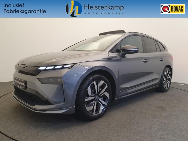 Skoda Enyaq iV 85 Sportline 82 kWh 286pk Wegklapbare trekhaak, Panoramadak, Warmtepomp