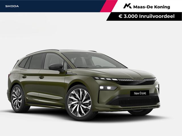 Skoda Enyaq iV Business Edition Elektromotor 210 kW / 286 PK SUV 21'' velgen | Panoramisch schuif/kanteldak | wegklapbare trekhaak