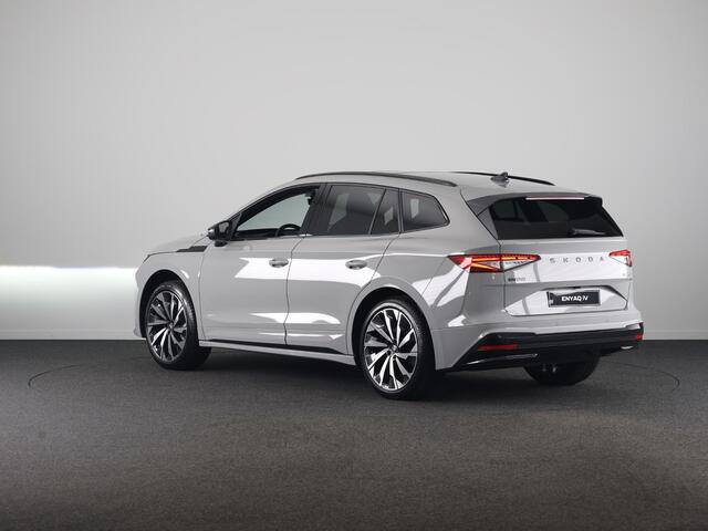 Skoda Enyaq iV 85 Sportline 286 pk | Panoramadak | 21 inch | Head up | Lightband | Blind spot | Adaptive Cruise | Panoramadak