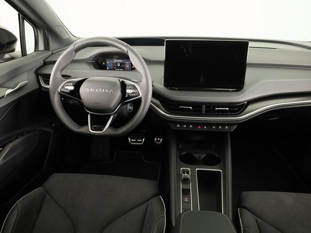 Skoda Enyaq iV 85 Sportline 286 pk | Panoramadak | 21 inch | Head up | Lightband | Blind spot | Adaptive Cruise | Panoramadak