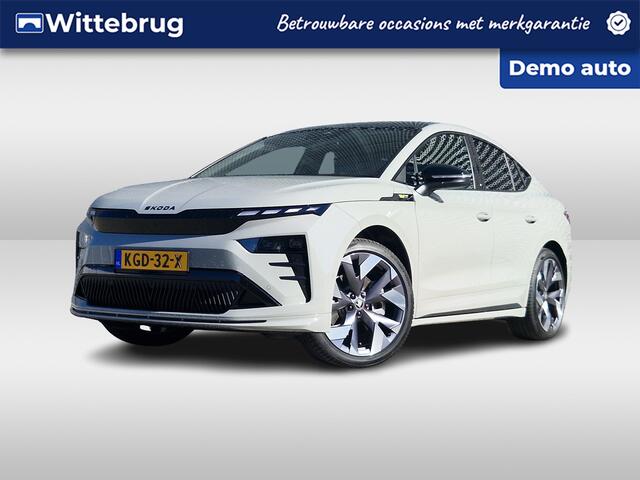 Skoda Enyaq iV Coupé 85X RS RS lederen intereur/ Headup/360 cam / Wegklapbare Trekhaak