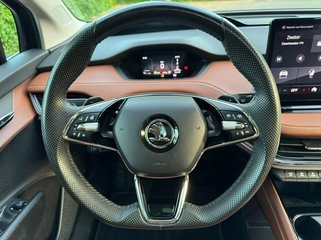 Skoda Enyaq iV 80 FIRST EDITION 77kWh 204PK SOH 91,5%/Pano/Leer/Led/Headup/Acarplay/Fabrieksgarantie