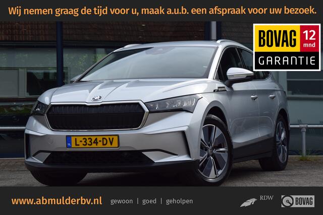 Skoda Enyaq iV 60 | Org. NL | BOVAG Garantie | SOH 93,45% | Warmtepomp | Apple Carplay/Android Auto | Stoelverwarming | 19'' Velgen | Parkeersensoren Achter | Full LED |